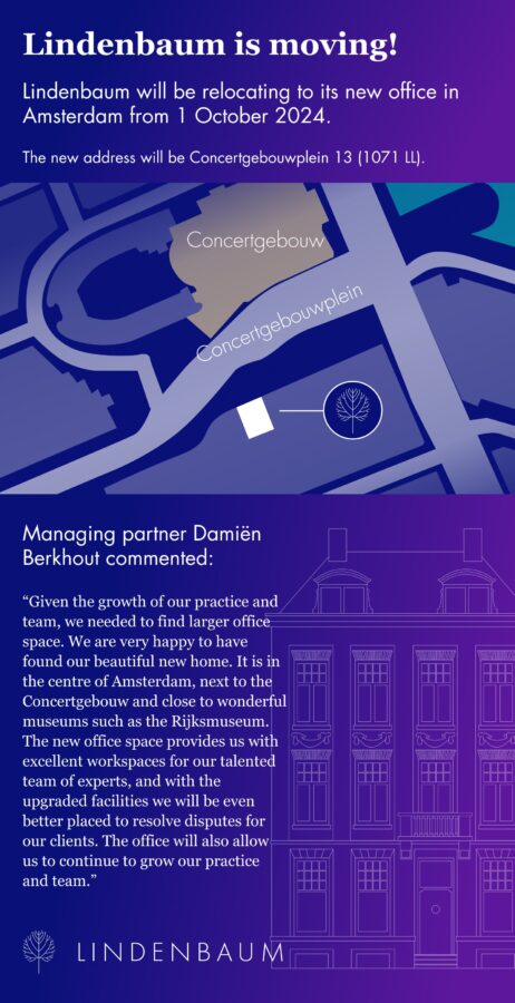 Lindenbaum is moving